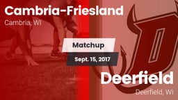 Matchup: Cambria-Friesland vs. Deerfield  2017
