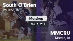 Matchup: South O'Brien vs. MMCRU  2016