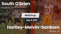 Matchup: South O'Brien vs. Hartley-Melvin-Sanborn  2017