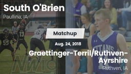 Matchup: South O'Brien vs. Graettinger-Terril/Ruthven-Ayrshire  2018