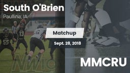 Matchup: South O'Brien vs. MMCRU 2018