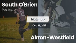 Matchup: South O'Brien vs. Akron-Westfield 2018