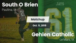 Matchup: South O Brien vs. Gehlen Catholic  2019