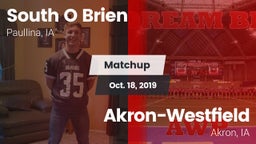 Matchup: South O Brien vs. Akron-Westfield  2019