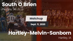 Matchup: South O Brien vs. Hartley-Melvin-Sanborn  2020