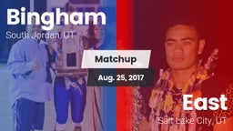 Matchup: Bingham vs. East  2017