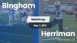 Matchup: Bingham vs. Herriman  2017