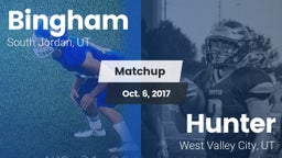 Matchup: Bingham vs. Hunter  2017