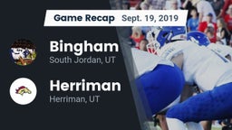 Recap: Bingham  vs. Herriman  2019