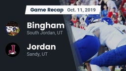 Recap: Bingham  vs. Jordan  2019
