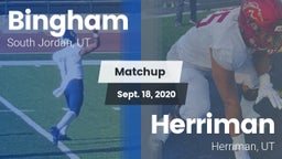Matchup: Bingham vs. Herriman  2020