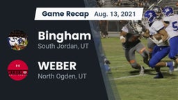 Recap: Bingham  vs. WEBER  2021