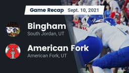 Recap: Bingham  vs. American Fork  2021