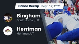 Recap: Bingham  vs. Herriman  2021