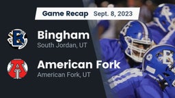 Recap: Bingham  vs. American Fork  2023