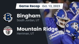 Recap: Bingham  vs. Mountain Ridge  2023