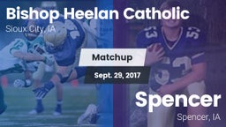 Matchup: Bishop Heelan Cathol vs. Spencer  2017