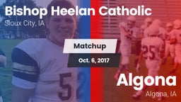 Matchup: Bishop Heelan Cathol vs. Algona  2017