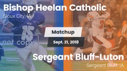 Matchup: Bishop Heelan Cathol vs. Sergeant Bluff-Luton  2018
