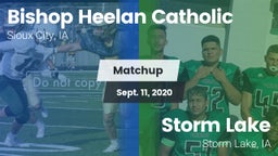 Matchup: Bishop Heelan Cathol vs. Storm Lake  2020