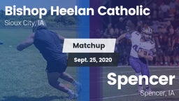 Matchup: Bishop Heelan Cathol vs. Spencer  2020