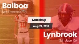 Matchup: Balboa vs. Lynbrook  2018