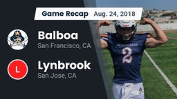 Recap: Balboa  vs. Lynbrook  2018