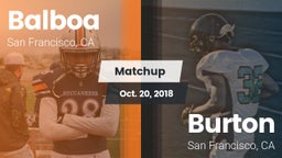 Matchup: Balboa vs. Burton  2018