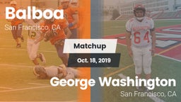 Matchup: Balboa vs. George Washington  2019