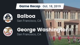 Recap: Balboa  vs. George Washington  2019