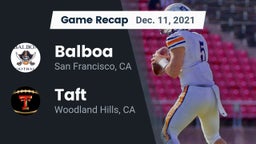 Recap: Balboa  vs. Taft  2021