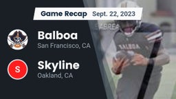 Recap: Balboa  vs. Skyline  2023