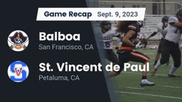 Recap: Balboa  vs. St. Vincent de Paul 2023