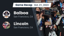 Recap: Balboa  vs. Lincoln  2023