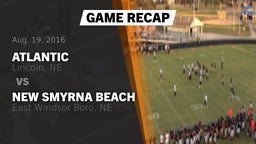 Recap: Atlantic  vs. New Smyrna Beach  2016