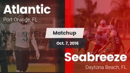 Matchup: Atlantic vs. Seabreeze  2016