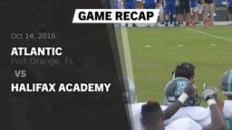 Recap: Atlantic  vs. Halifax Academy 2016