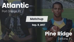 Matchup: Atlantic vs. Pine Ridge  2017