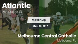 Matchup: Atlantic vs. Melbourne Central Catholic  2017
