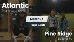Matchup: Atlantic vs. Pine Ridge  2018
