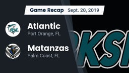 Recap: Atlantic  vs. Matanzas  2019