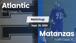 Matchup: Atlantic vs. Matanzas  2020
