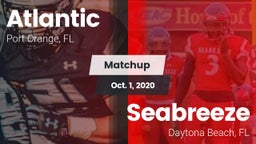 Matchup: Atlantic vs. Seabreeze  2020