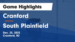 Cranford  vs South Plainfield  Game Highlights - Dec. 23, 2023