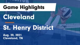 Cleveland  vs St. Henry District  Game Highlights - Aug. 20, 2021