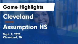 Cleveland  vs Assumption HS Game Highlights - Sept. 8, 2023