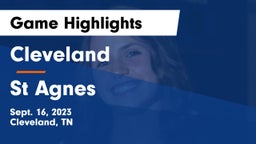 Cleveland  vs St Agnes Game Highlights - Sept. 16, 2023