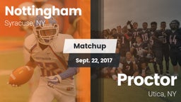 Matchup: Nottingham vs. Proctor  2017