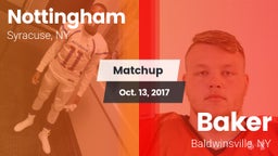Matchup: Nottingham vs. Baker  2017