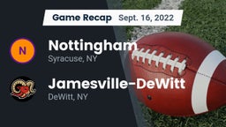 Recap: Nottingham  vs. Jamesville-DeWitt  2022